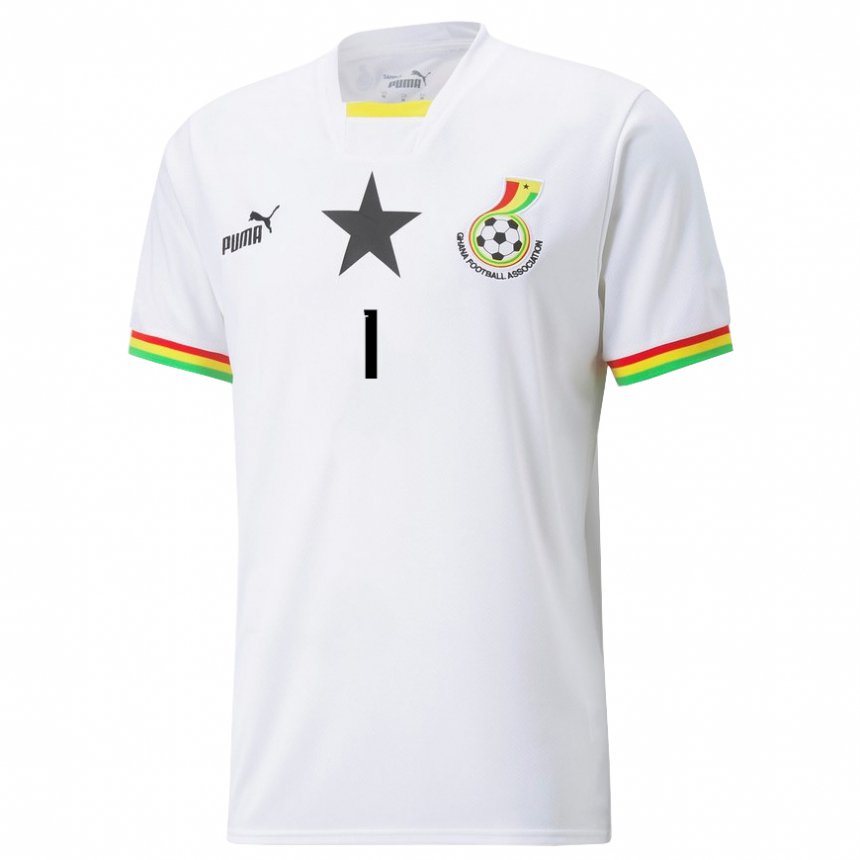 Kinder Ghanaische Richard Ofori #1 Weiß Heimtrikot Trikot 22-24 T-shirt Österreich