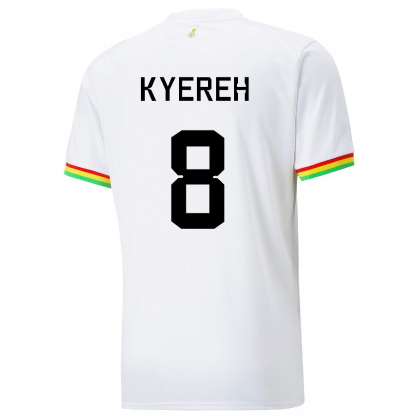 Kinder Ghanaische Daniel-kofi Kyereh #8 Weiß Heimtrikot Trikot 22-24 T-shirt Österreich