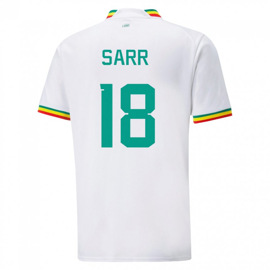 Kinder Senegalesische Ismaila Sarr #18 Weiß Heimtrikot Trikot 22-24 T-shirt Österreich