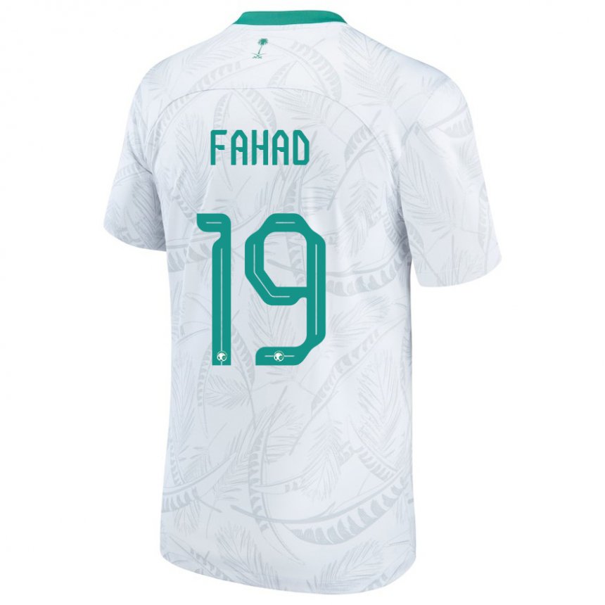 Kinder Saudi-arabische Fahad Al Muwallad #19 Weiß Heimtrikot Trikot 22-24 T-shirt Österreich