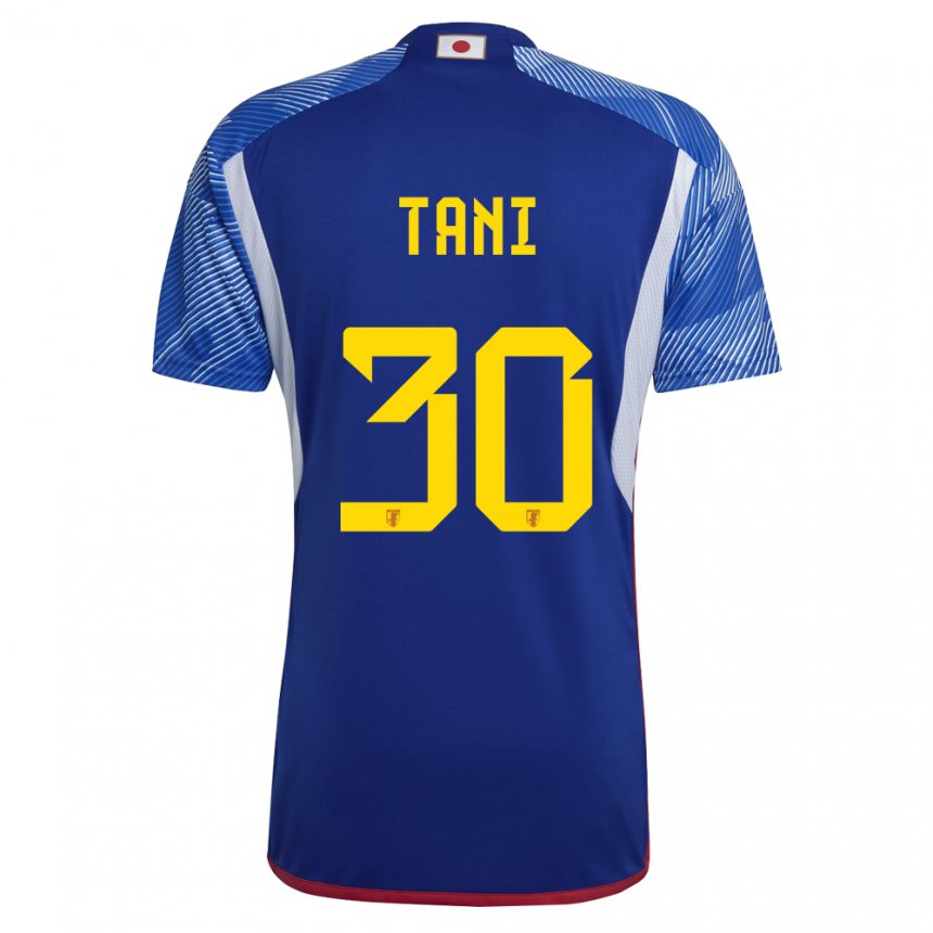 Herren Japanische Kosei Tani #30 Königsblau Heimtrikot Trikot 22-24 T-shirt Österreich