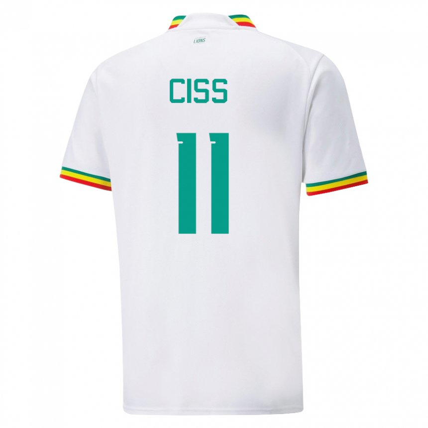Herren Senegalesische Pathe Ciss #11 Weiß Heimtrikot Trikot 22-24 T-shirt Österreich