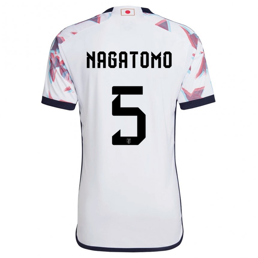 Herren Japanische Yuto Nagatomo #5 Weiß Auswärtstrikot Trikot 22-24 T-shirt Österreich