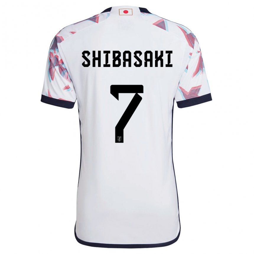 Herren Japanische Gaku Shibasaki #7 Weiß Auswärtstrikot Trikot 22-24 T-shirt Österreich