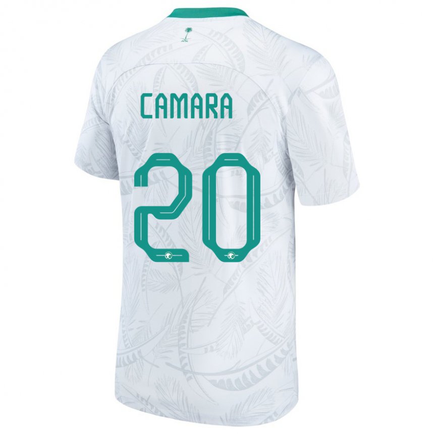 Damen Saudi-arabische Haroune Camara #20 Weiß Heimtrikot Trikot 22-24 T-shirt Österreich