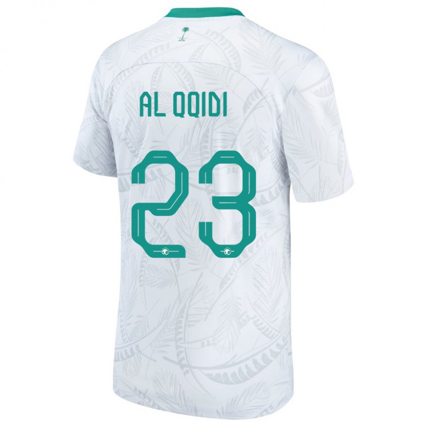 Damen Saudi-arabische Nawaf Al Qqidi #23 Weiß Heimtrikot Trikot 22-24 T-shirt Österreich