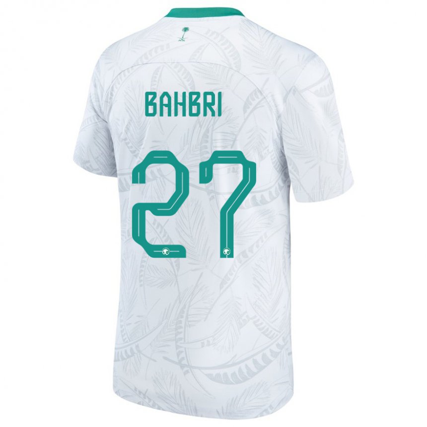 Damen Saudi-arabische Hatan Bahbri #27 Weiß Heimtrikot Trikot 22-24 T-shirt Österreich