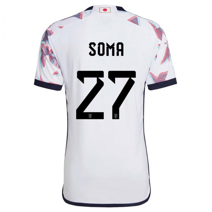 Damen Japanische Yuki Soma #27 Weiß Auswärtstrikot Trikot 22-24 T-shirt Österreich