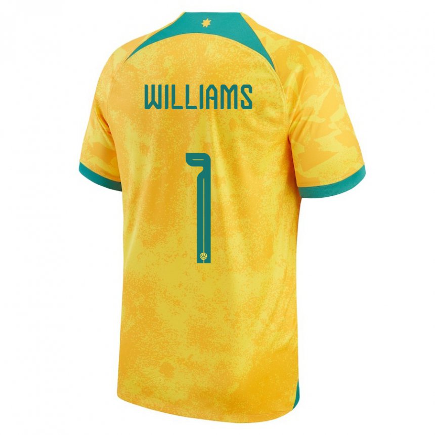 Kinder Australische Lydia Williams #1 Gold Heimtrikot Trikot 22-24 T-shirt Österreich