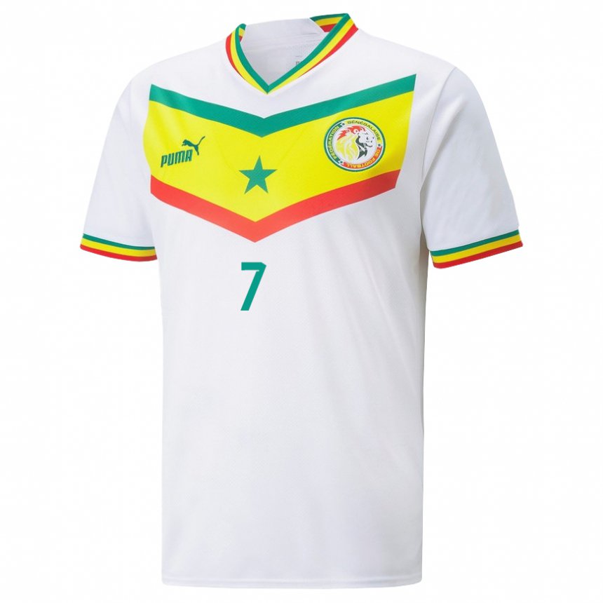 Kinder Senegalesische Amadou Sagna #7 Weiß Heimtrikot Trikot 22-24 T-shirt Österreich