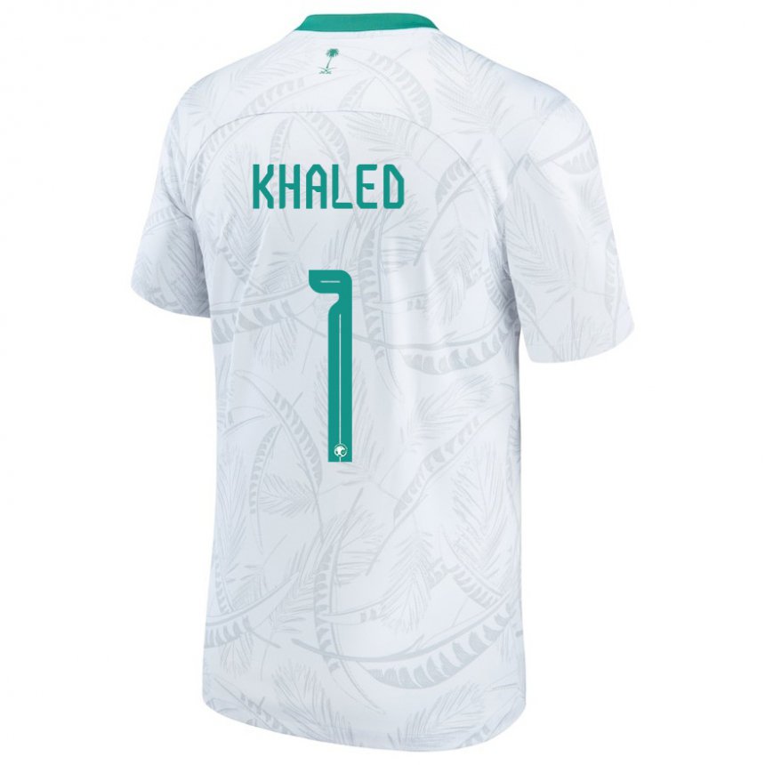 Kinder Saudi-arabische Sarah Khaled #1 Weiß Heimtrikot Trikot 22-24 T-shirt Österreich