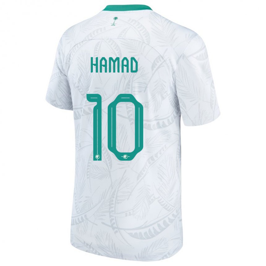 Kinder Saudi-arabische Sarah Hamad #10 Weiß Heimtrikot Trikot 22-24 T-shirt Österreich