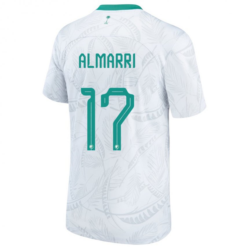 Kinder Saudi-arabische Mohammed Almarri #17 Weiß Heimtrikot Trikot 22-24 T-shirt Österreich