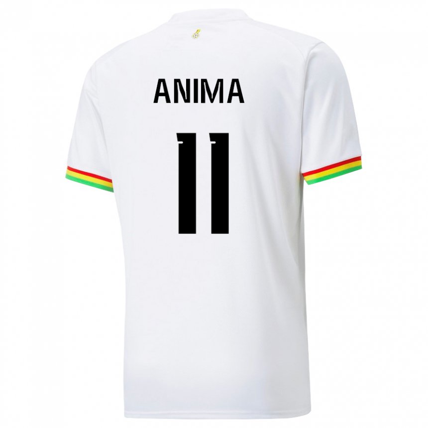 Kinder Ghanaische Naomi Anima #11 Weiß Heimtrikot Trikot 22-24 T-shirt Österreich