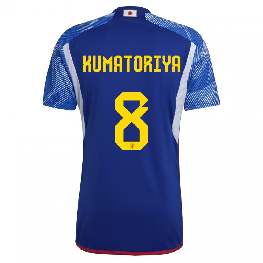 Herren Japanische Issei Kumatoriya #8 Königsblau Heimtrikot Trikot 22-24 T-shirt Österreich