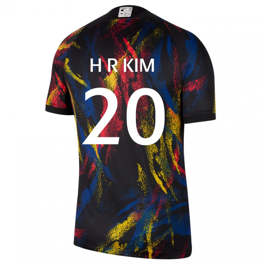 Herren Südkoreanische Kim Hye Ri #20 Mehrfarbig Auswärtstrikot Trikot 22-24 T-shirt Österreich