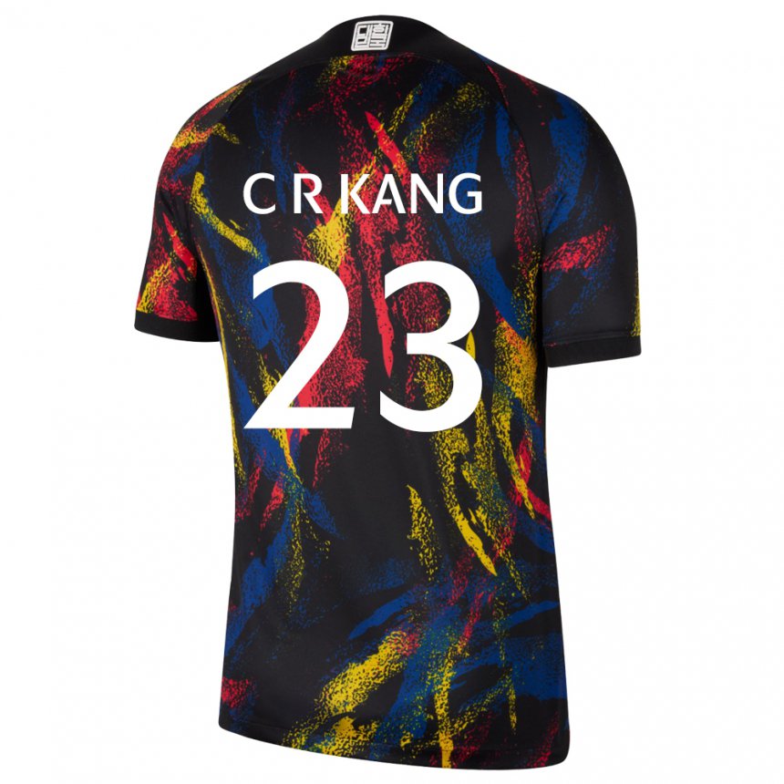 Herren Südkoreanische Kang Chae Rim #23 Mehrfarbig Auswärtstrikot Trikot 22-24 T-shirt Österreich