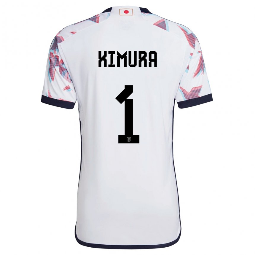 Herren Japanische Ryoya Kimura #1 Weiß Auswärtstrikot Trikot 22-24 T-shirt Österreich