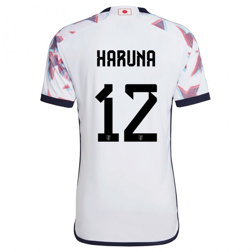 Herren Japanische Ryusei Haruna #12 Weiß Auswärtstrikot Trikot 22-24 T-shirt Österreich