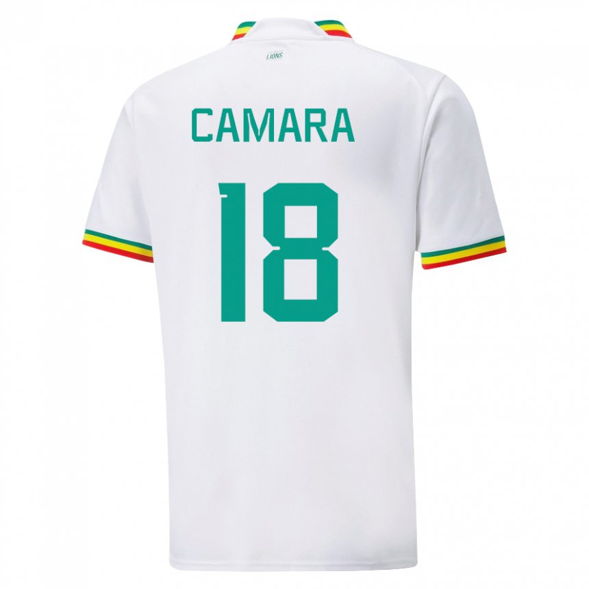 Damen Senegalesische Meta Camara #18 Weiß Heimtrikot Trikot 22-24 T-shirt Österreich