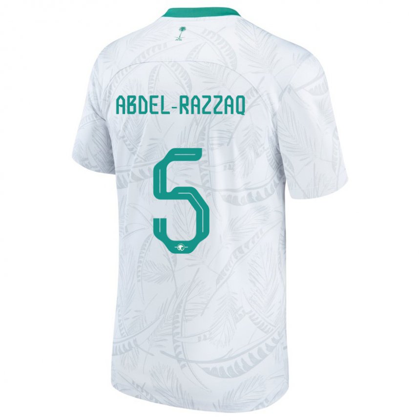 Damen Saudi-arabische Lana Abdel Razzaq #5 Weiß Heimtrikot Trikot 22-24 T-shirt Österreich