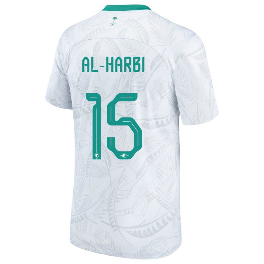Damen Saudi-arabische Mashael Al Harbi #15 Weiß Heimtrikot Trikot 22-24 T-shirt Österreich