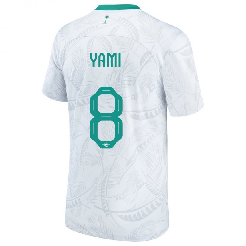 Damen Saudi-arabische Riyadh Yami #8 Weiß Heimtrikot Trikot 22-24 T-shirt Österreich