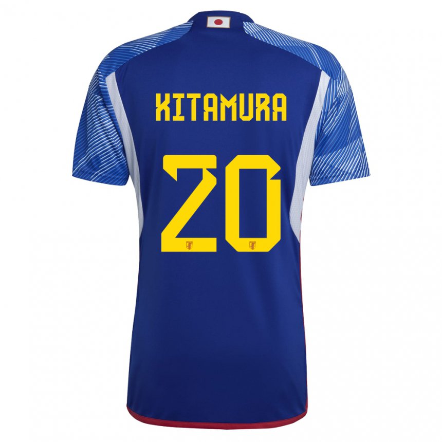 Damen Japanische Nanami Kitamura #20 Königsblau Heimtrikot Trikot 22-24 T-shirt Österreich