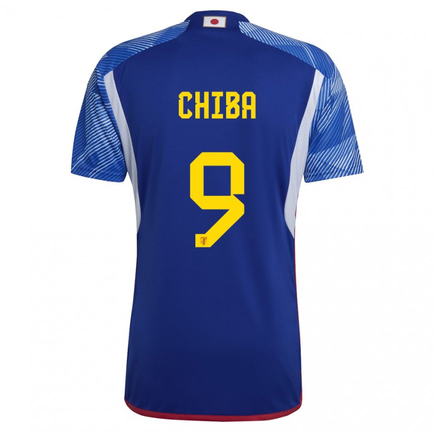 Damen Japanische Kanta Chiba #9 Königsblau Heimtrikot Trikot 22-24 T-shirt Österreich