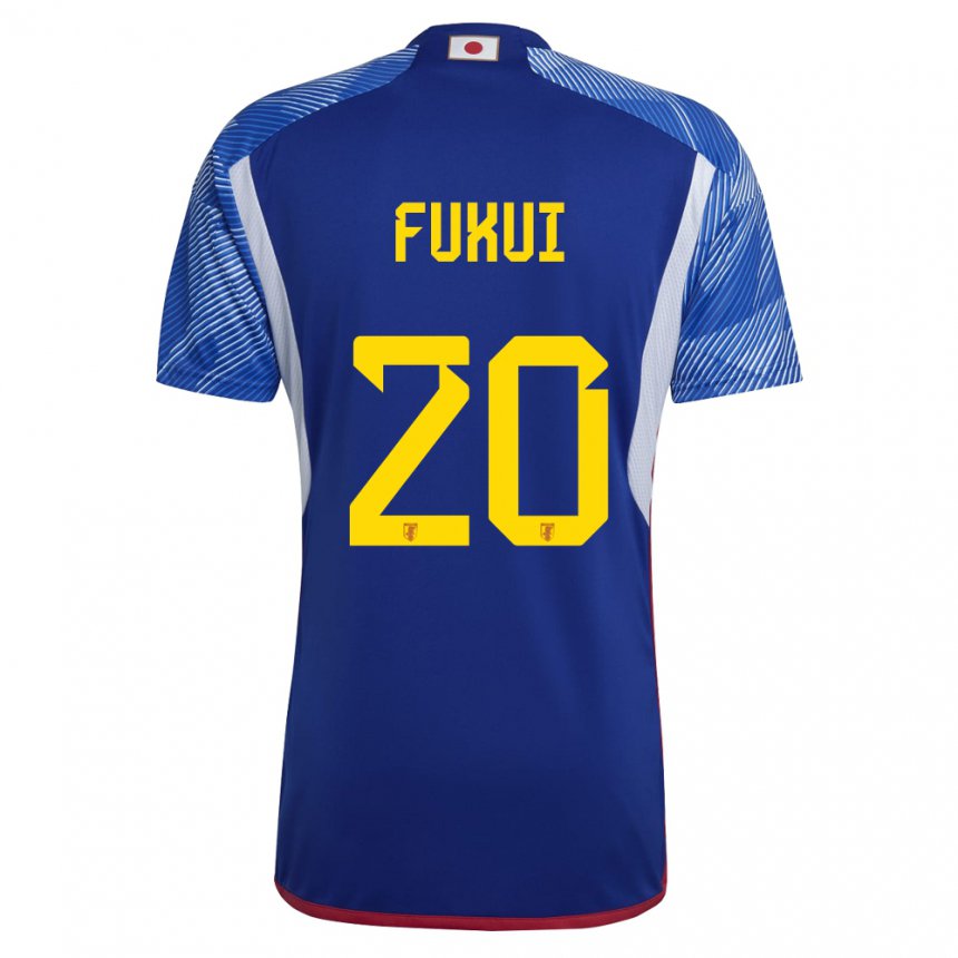 Damen Japanische Taichi Fukui #20 Königsblau Heimtrikot Trikot 22-24 T-shirt Österreich