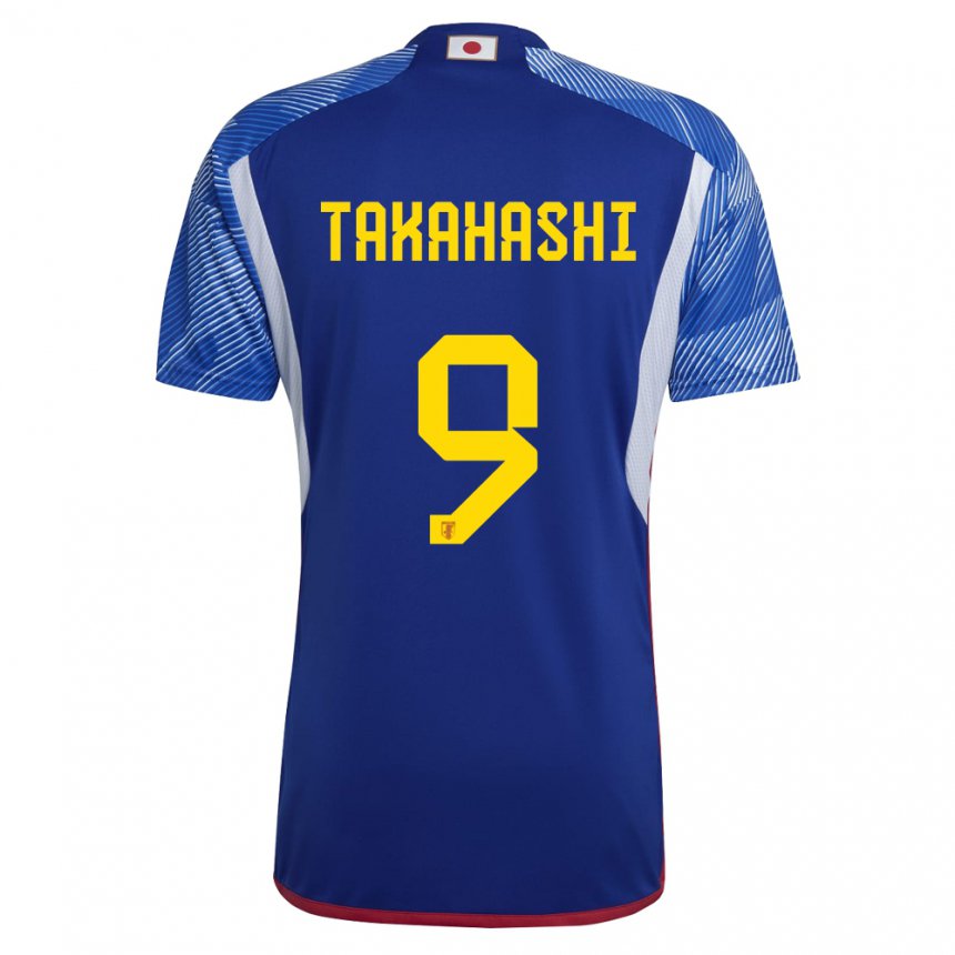 Damen Japanische Hikaru Takahashi #9 Königsblau Heimtrikot Trikot 22-24 T-shirt Österreich