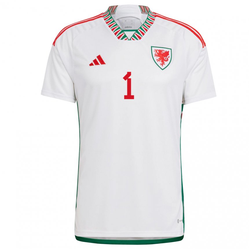 Damen Walisische Laura O Sullivan #1 Weiß Auswärtstrikot Trikot 22-24 T-shirt Österreich