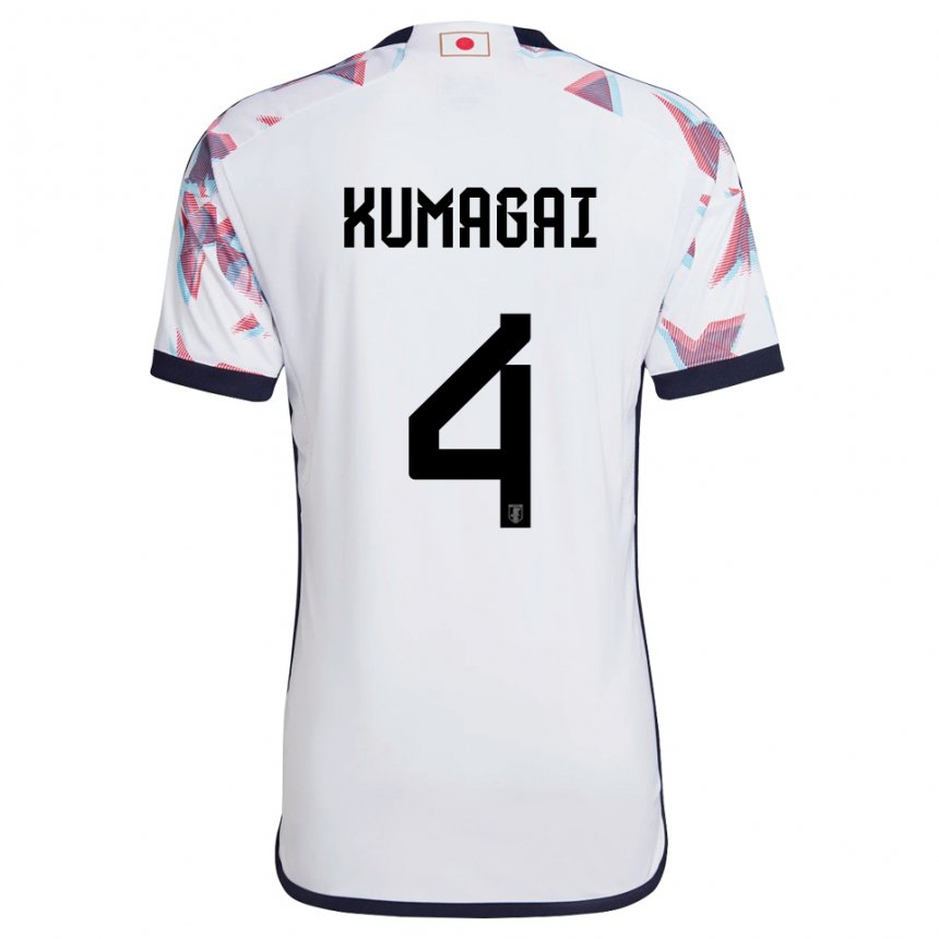 Damen Japanische Saki Kumagai #4 Weiß Auswärtstrikot Trikot 22-24 T-shirt Österreich