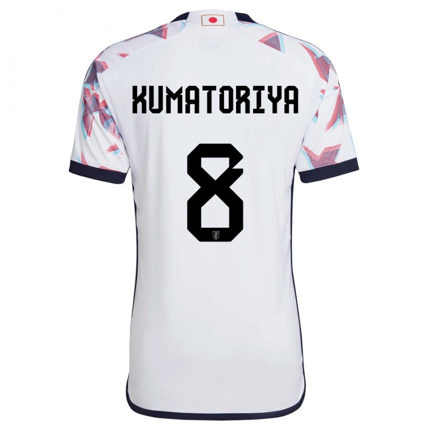 Damen Japanische Issei Kumatoriya #8 Weiß Auswärtstrikot Trikot 22-24 T-shirt Österreich