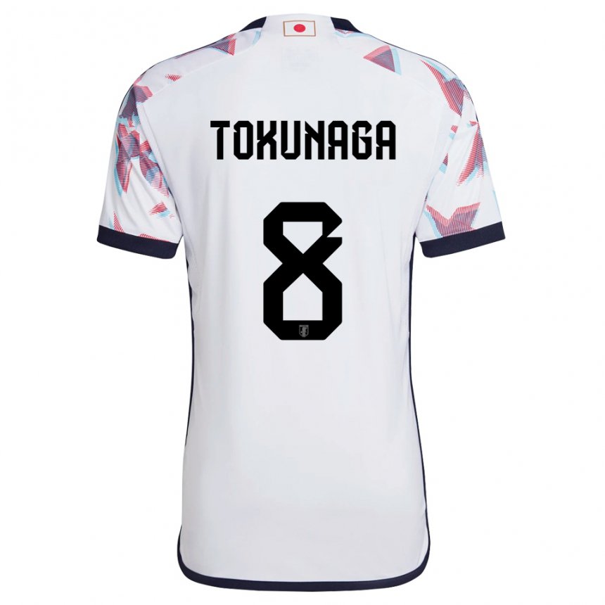 Damen Japanische Ryo Tokunaga #8 Weiß Auswärtstrikot Trikot 22-24 T-shirt Österreich