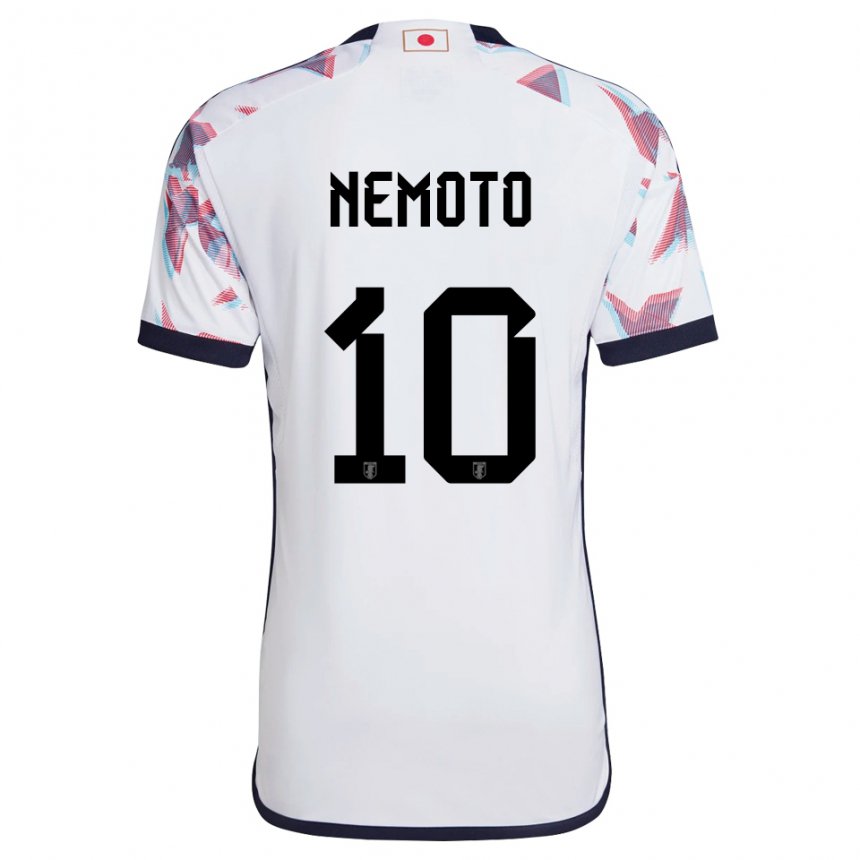 Damen Japanische Kotaro Nemoto #10 Weiß Auswärtstrikot Trikot 22-24 T-shirt Österreich