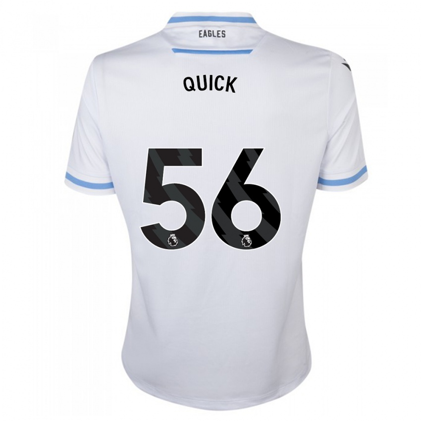 Kinder Daniel Quick #56 Weiß Auswärtstrikot Trikot 2023/24 T-Shirt Österreich