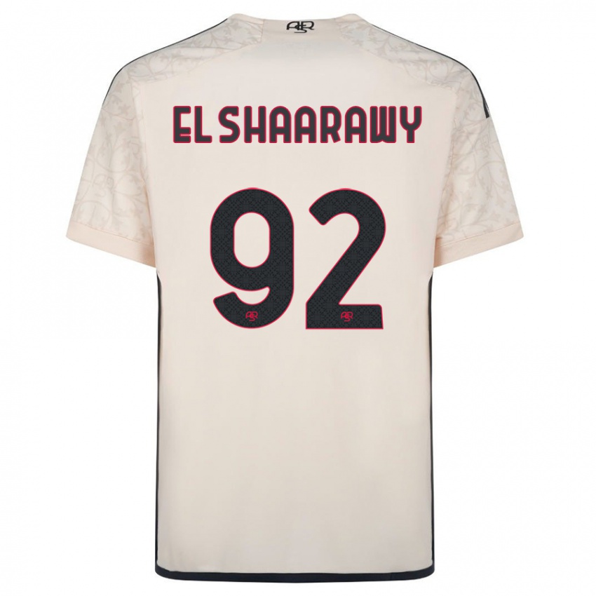 Kinder Stephan El Shaarawy #92 Cremefarben Auswärtstrikot Trikot 2023/24 T-Shirt Österreich