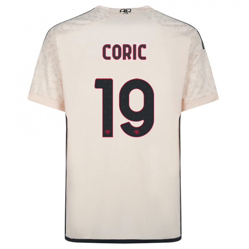 Kinder Ante Coric #19 Cremefarben Auswärtstrikot Trikot 2023/24 T-Shirt Österreich