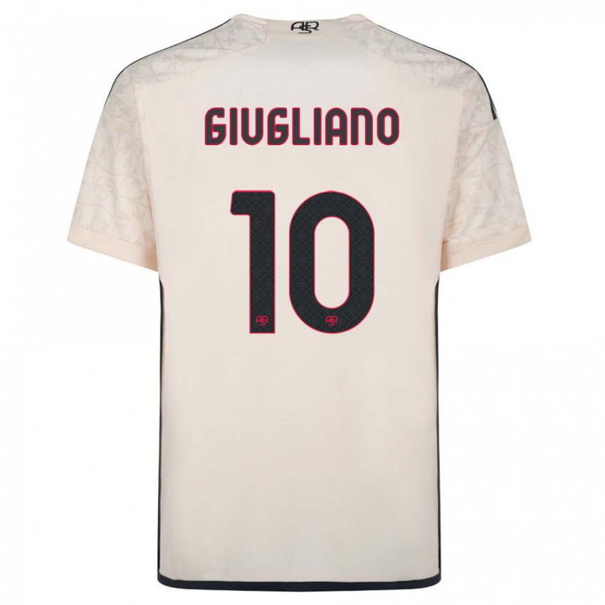 Kinder Manuela Giugliano #10 Cremefarben Auswärtstrikot Trikot 2023/24 T-Shirt Österreich