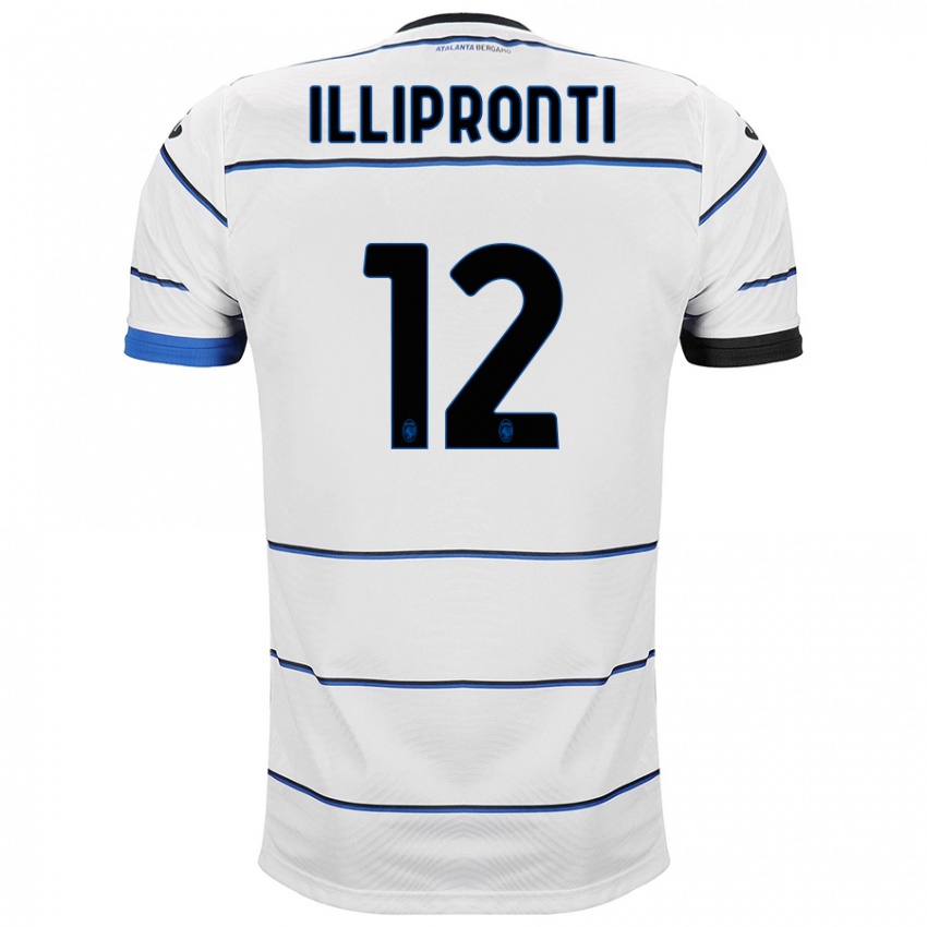 Kinder Filippo Illipronti #12 Weiß Auswärtstrikot Trikot 2023/24 T-Shirt Österreich