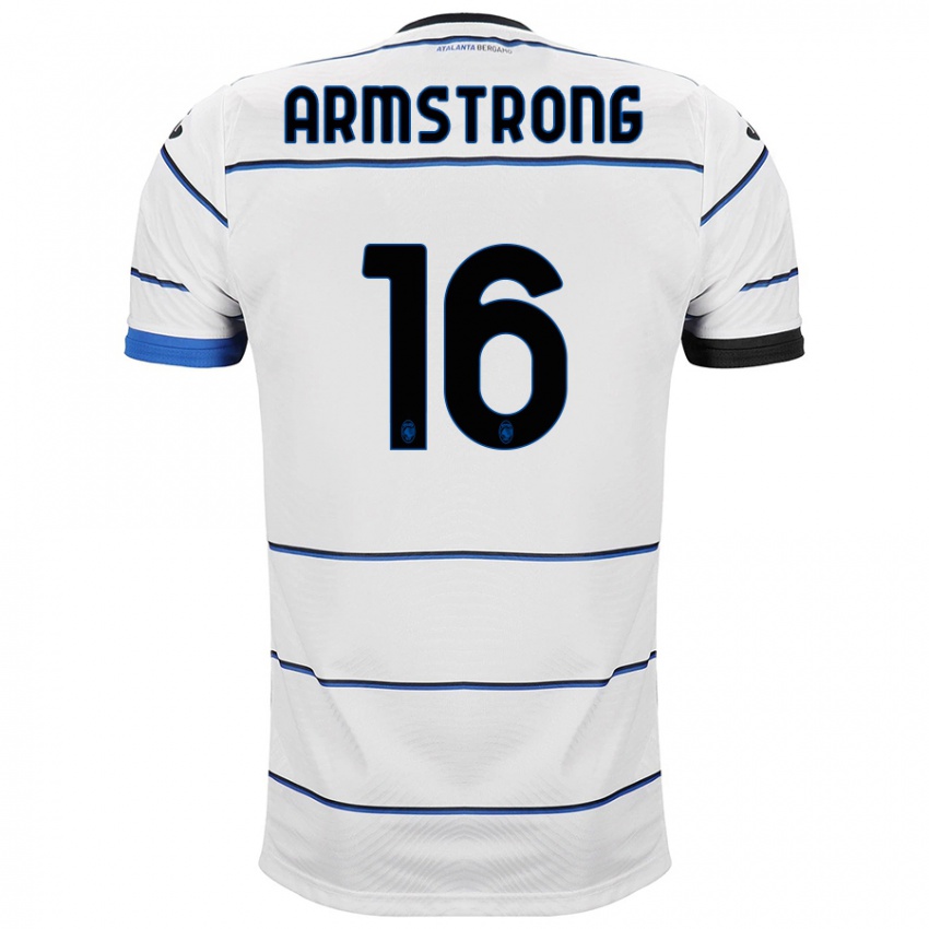 Kinder Daniel Armstrong #16 Weiß Auswärtstrikot Trikot 2023/24 T-Shirt Österreich