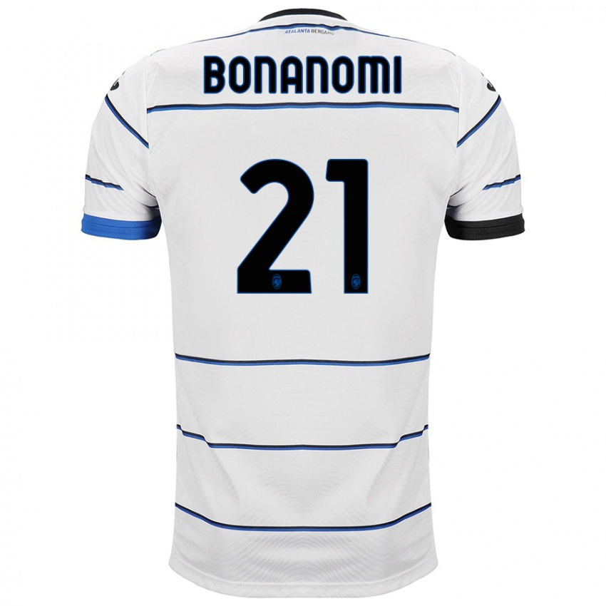 Kinder Andrea Bonanomi #21 Weiß Auswärtstrikot Trikot 2023/24 T-Shirt Österreich