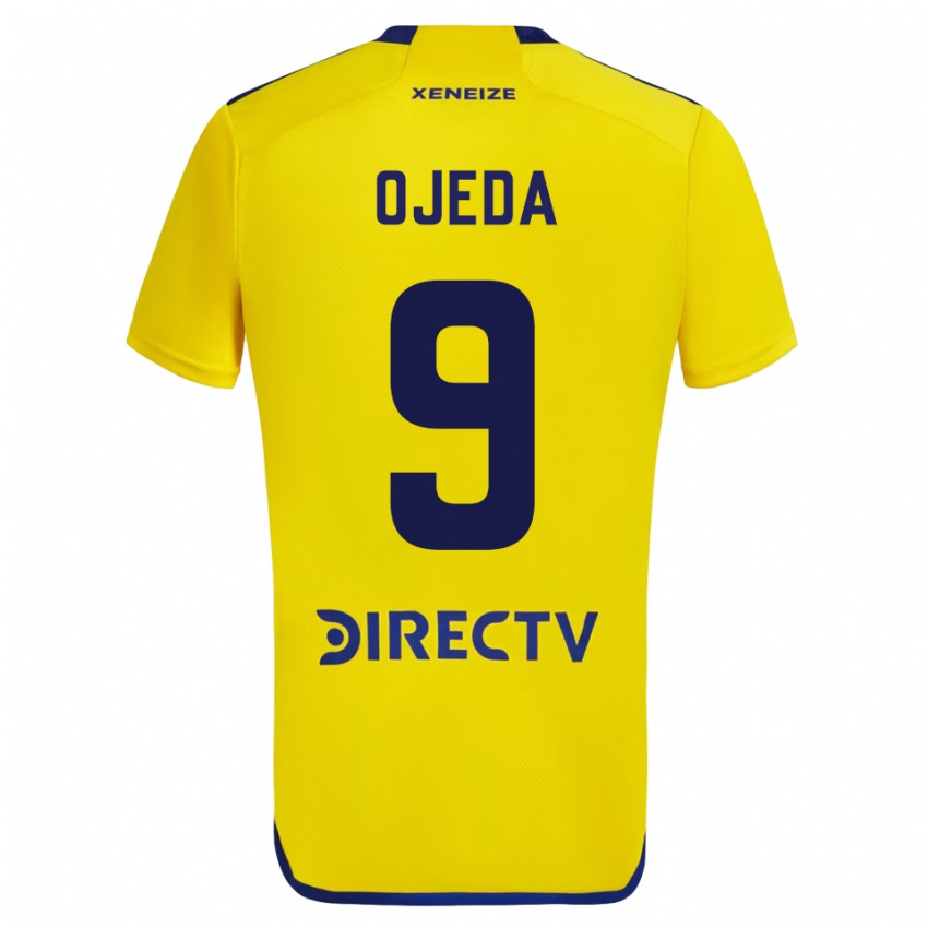 Kinder Andrea Ojeda #9 Gelb Auswärtstrikot Trikot 2023/24 T-Shirt Österreich