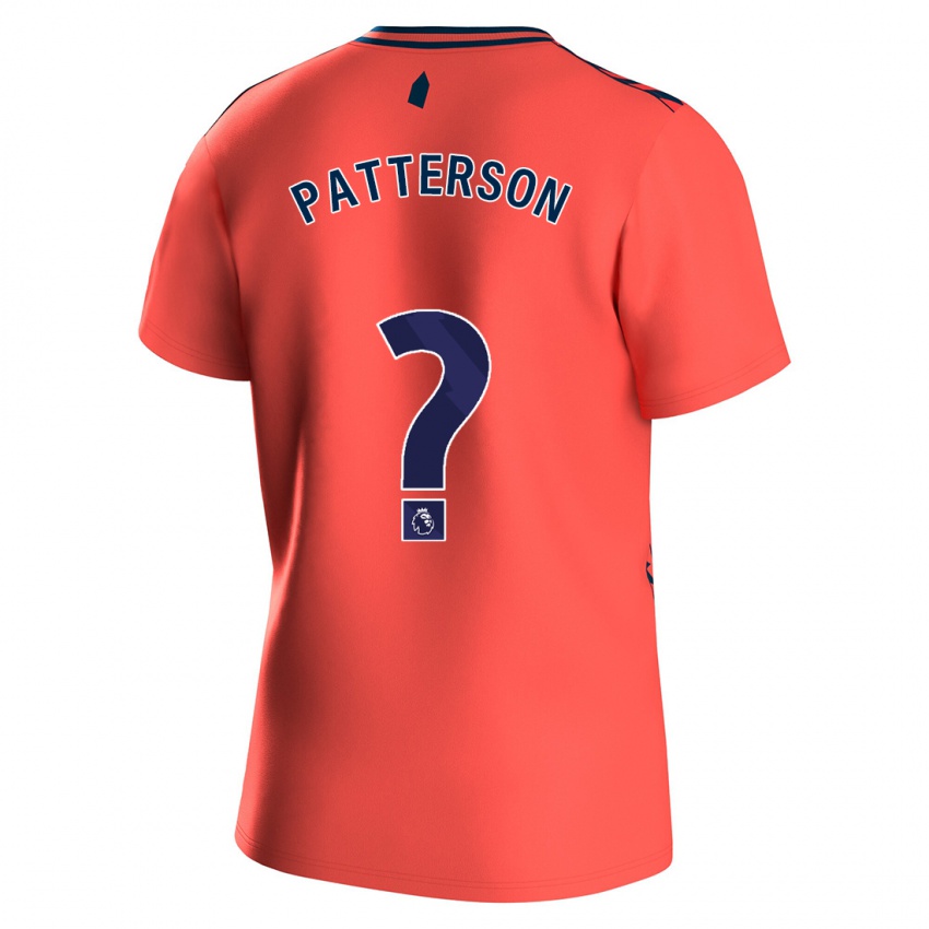 Herren Jack Patterson #6 Koralle Auswärtstrikot Trikot 2023/24 T-Shirt Österreich