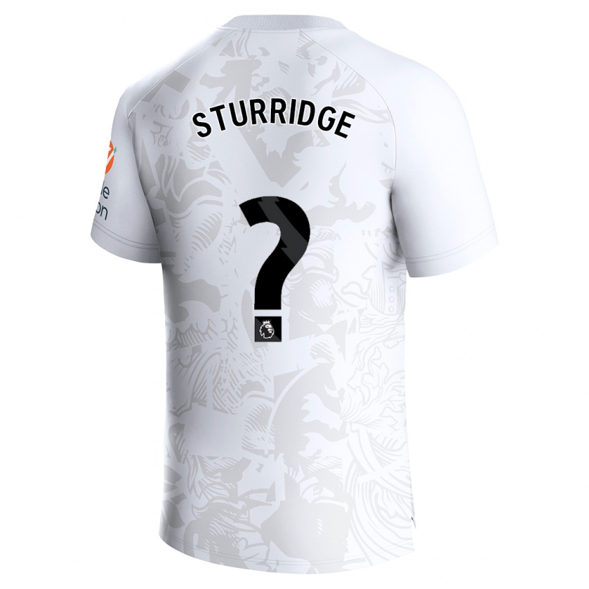 Herren Dj Campton Sturridge #0 Weiß Auswärtstrikot Trikot 2023/24 T-Shirt Österreich