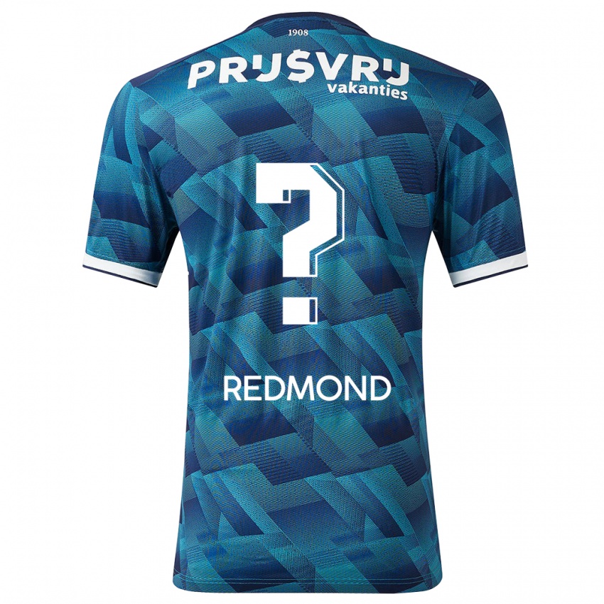 Herren Zepiqueno Redmond #0 Blau Auswärtstrikot Trikot 2023/24 T-Shirt Österreich