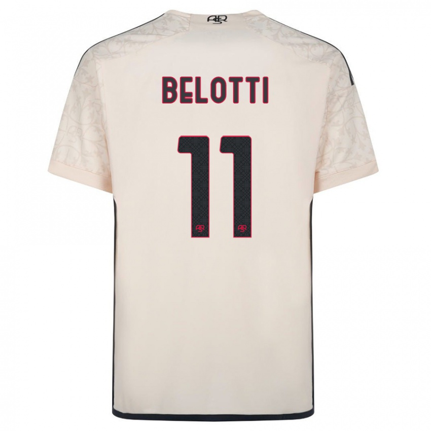 Damen Andrea Belotti #11 Cremefarben Auswärtstrikot Trikot 2023/24 T-Shirt Österreich