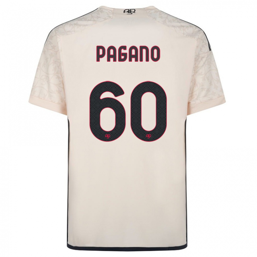 Damen Riccardo Pagano #60 Cremefarben Auswärtstrikot Trikot 2023/24 T-Shirt Österreich