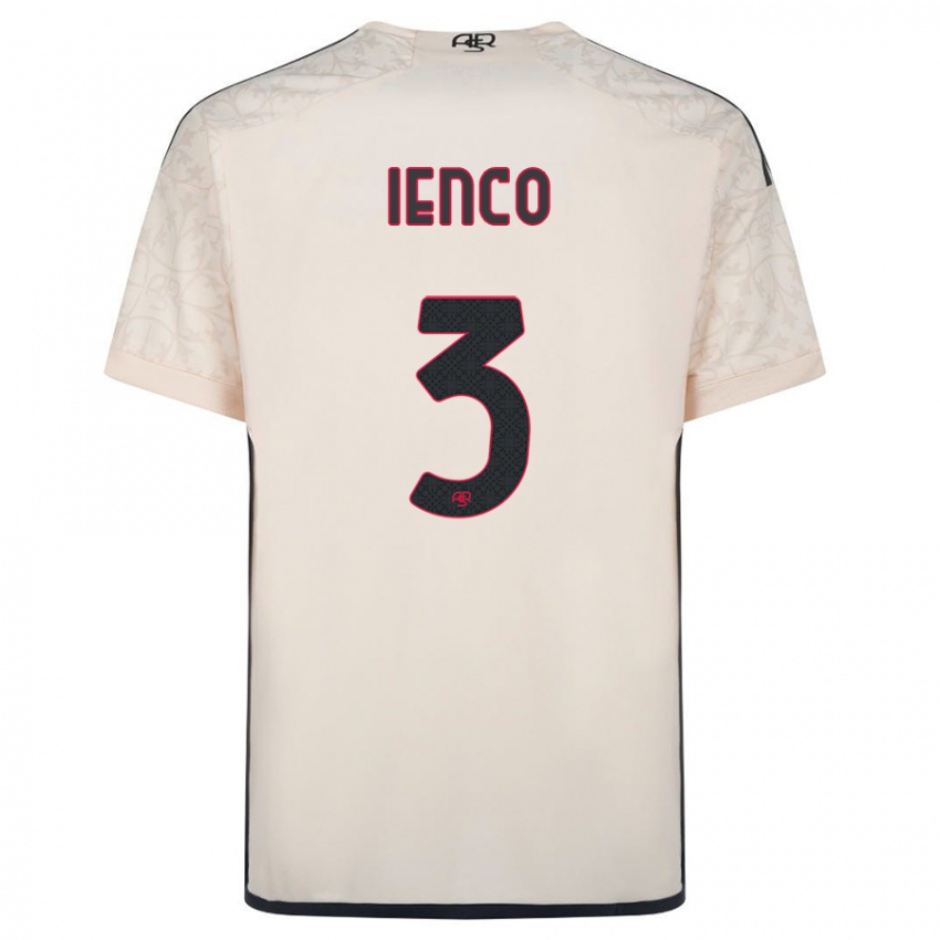 Damen Simone Ienco #3 Cremefarben Auswärtstrikot Trikot 2023/24 T-Shirt Österreich